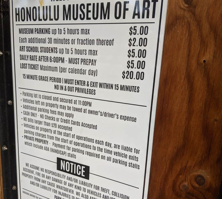 Honolulu Museum of Art parking lots (Honolulu,&nbspHI)